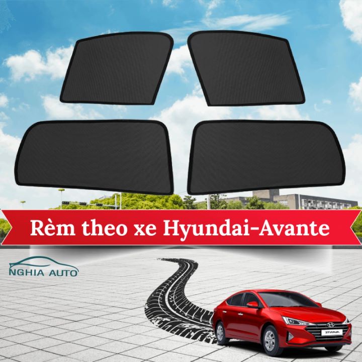 Rèm che nắng, Chắn nắng nam châm ô tô HYUNDAI AVANTE