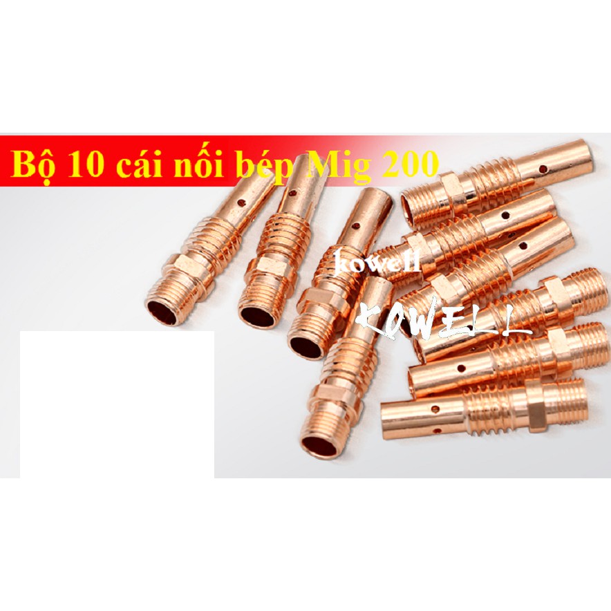 Nối bép mig 200 đồng đỏ gien to - Phụ kiện máy hàn