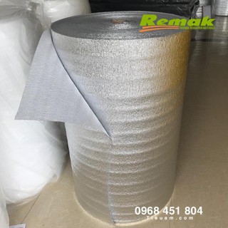 Xốp bạc cách nhiệt PE Foam dày 3ly có mặt bạc