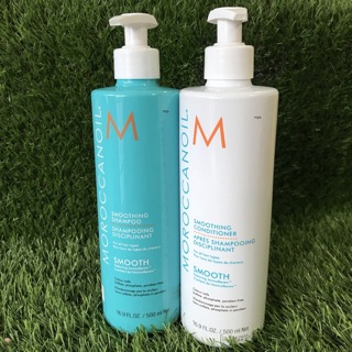 Dầu gội xả suôn mượt Smooth Moroccanoil 500ml/500ml "