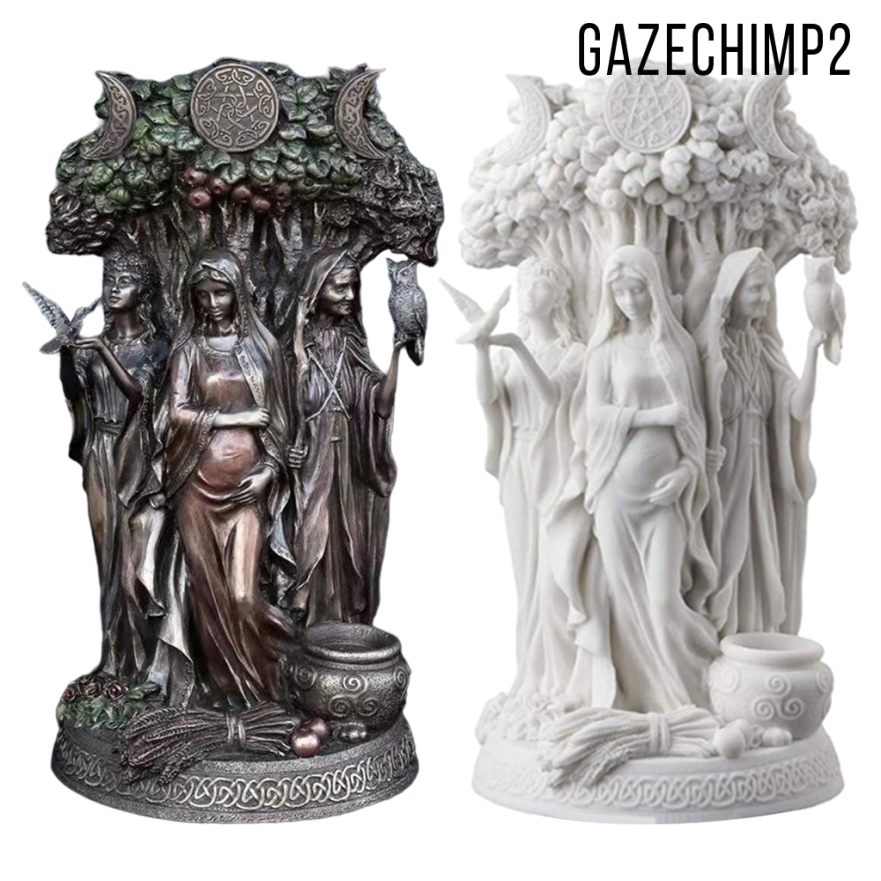 Tượng Nữ Thần Hy Lạp Cổ Điển Gazechimp2 Trang Trí Phòng Khách