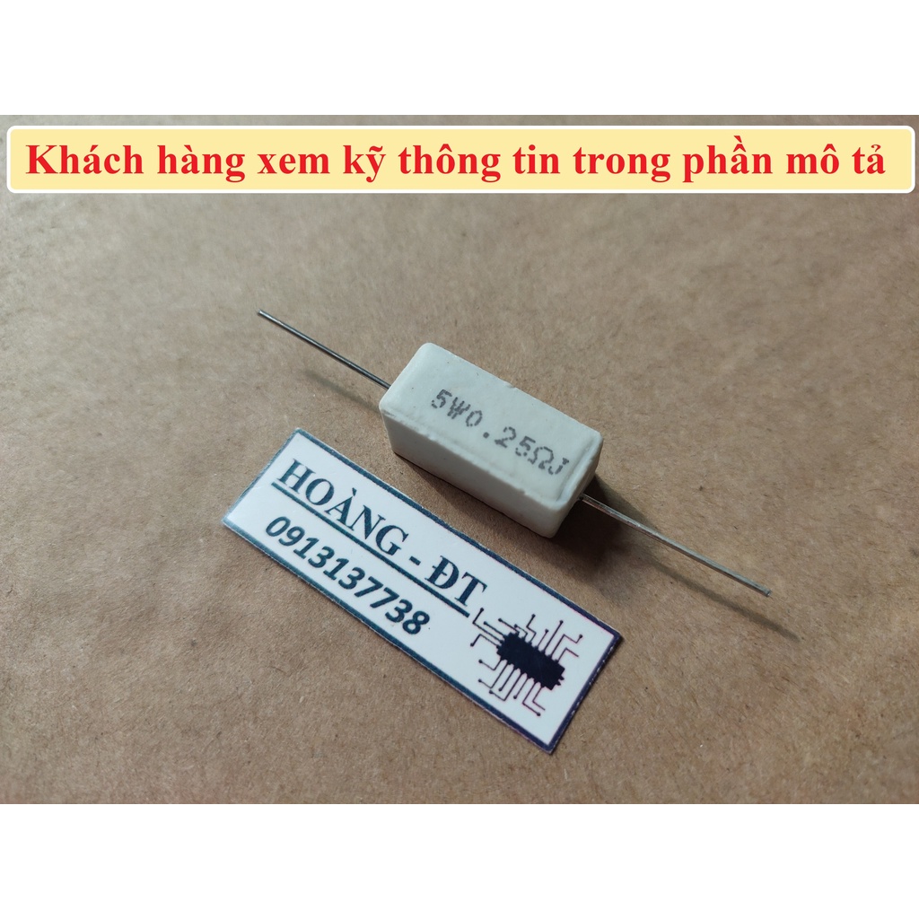 Điện trở sứ 5W 5%
