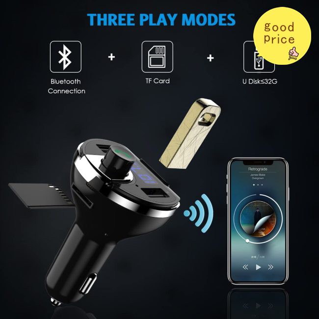 Máy Mp3 T20 Kết Nối Bluetooth Tích Hợp Đài Fm / Mp3 Cho Xe Hơi