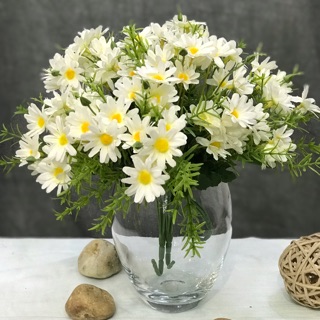 Lọ chum thủy tinh - lọ thủy tinh cắm hoa dáng chum