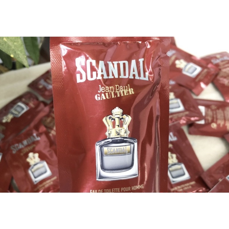 Vial 1,5ml mẫu thử nước hoa Scandal Pour Homme