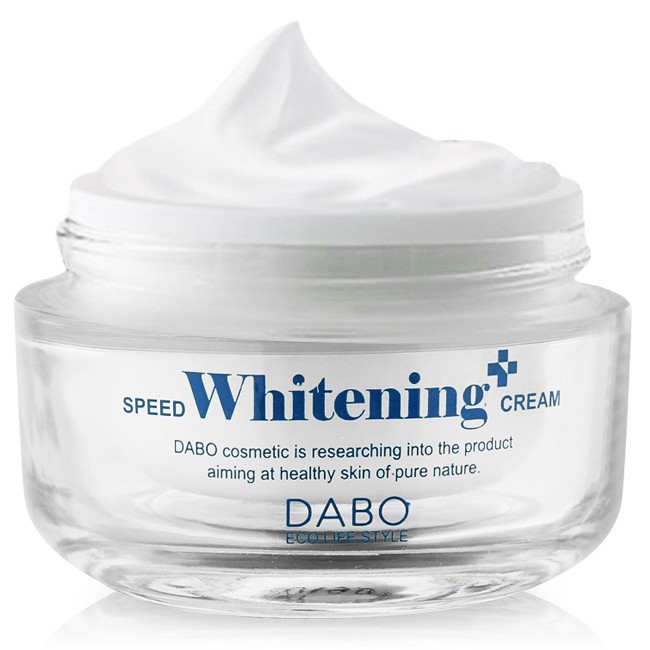 Kem Dabo Speed Whitening 50ml Hàn quốc/ Hộp dưỡng trắng da mặt ban ngày - Hàng chính hãng.