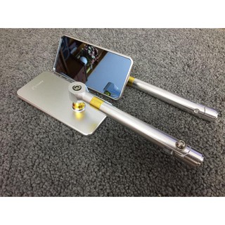 Kính chiếu hậu xe máy Rizoma mẫu mới (1 chiếc, màu bạc)