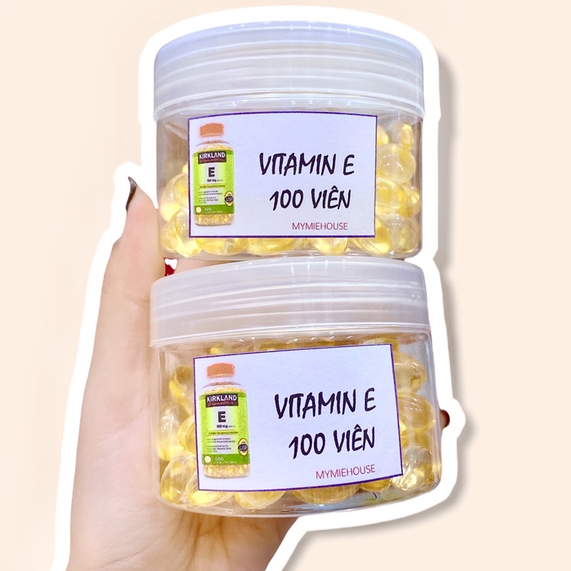 HŨ 500V MÀU XANH VITAMIN E MỸ