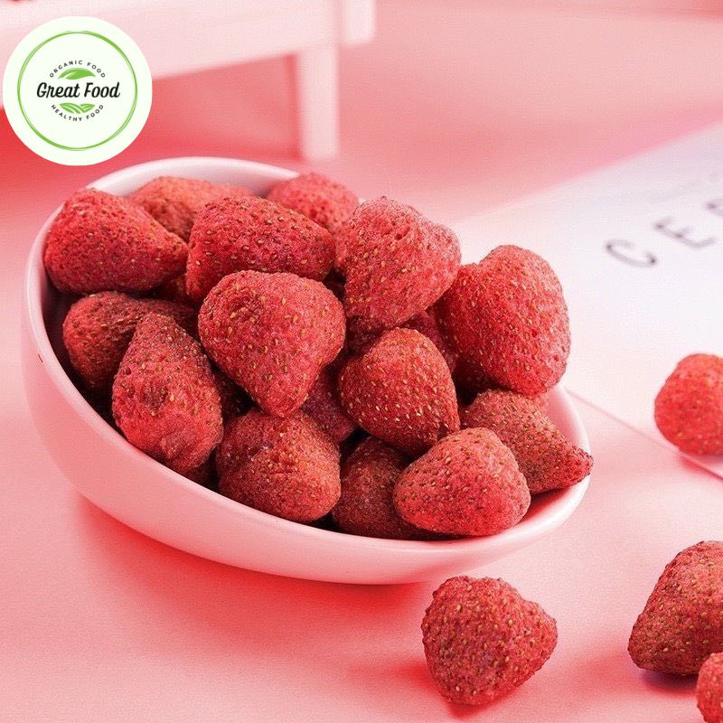 Dâu tây sấy lạnh Great Food - Gói 50gr & 100gr