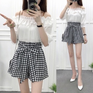 Chân váy kẻ❤️freeship❤️giảm 20k khi nhập chân váy kẻ karo hàng quảng châu cao cấp