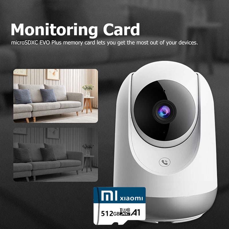 Thẻ Nhớ Tốc Độ Cao XIAOMI Class 10 Micro TF SD 64GB-512GB 1TB