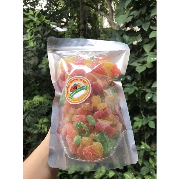 NỬA CÂN KẸO GÔM DẺO TRÁI CÂY ĐÀ LẠT BÉ THÍCH MÊ SIÊU NGON