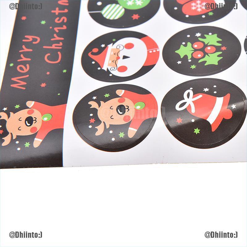 Set 160 Sticker Trang Trí Chủ Đề Giáng Sinh Xinh Xắn