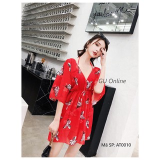 Bikini 3 mảnh chất đẹp, màu đỏ