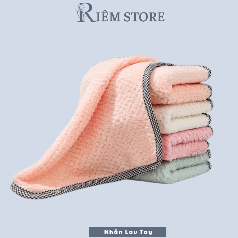 Khăn Lau Tay Đa Năng Dùng Trong Nhà Bếp Siêu Thấm Tiện ích Cho Chị Em RIEM