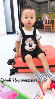 Set yếm Micky bé trai Hm xuất xịn