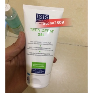 Gel rửa mặt giảm nhờn, ngừa mụn TEEN DERM GEL ISIS PHARMA