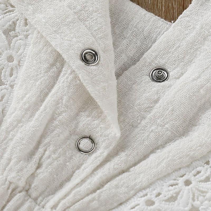 Bộ áo liền quần xinh xắn cho bé gái