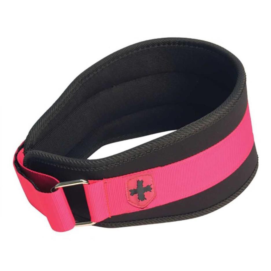 Phụ kiện Thể Thao Gym ĐAI LƯNG NỮ 5 INCHES HỒNG HARBINGER WOMEN FOAM CORE BELT 232 TPBS