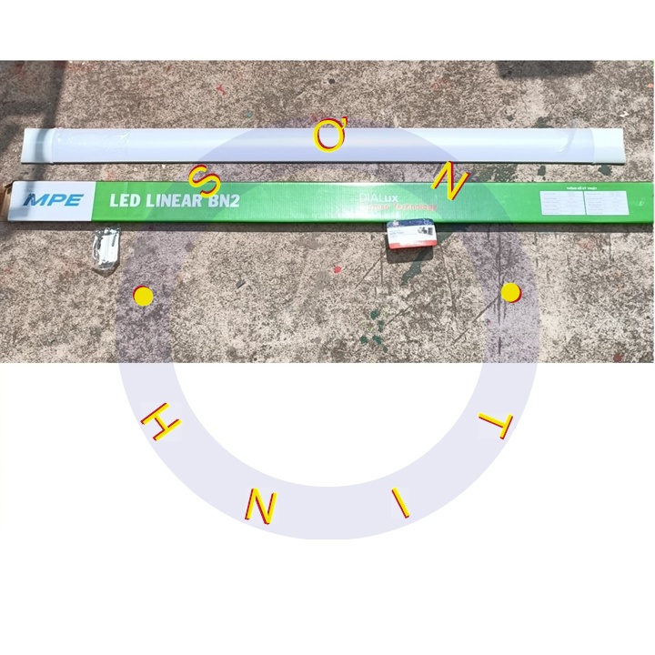 ĐÈN LED 0,6 1,2 MÉT BÁN NGUYỆT MPE MÃ BN BN2 HÀNG VIỆT NAM CHẤT LƯỢNG CAO