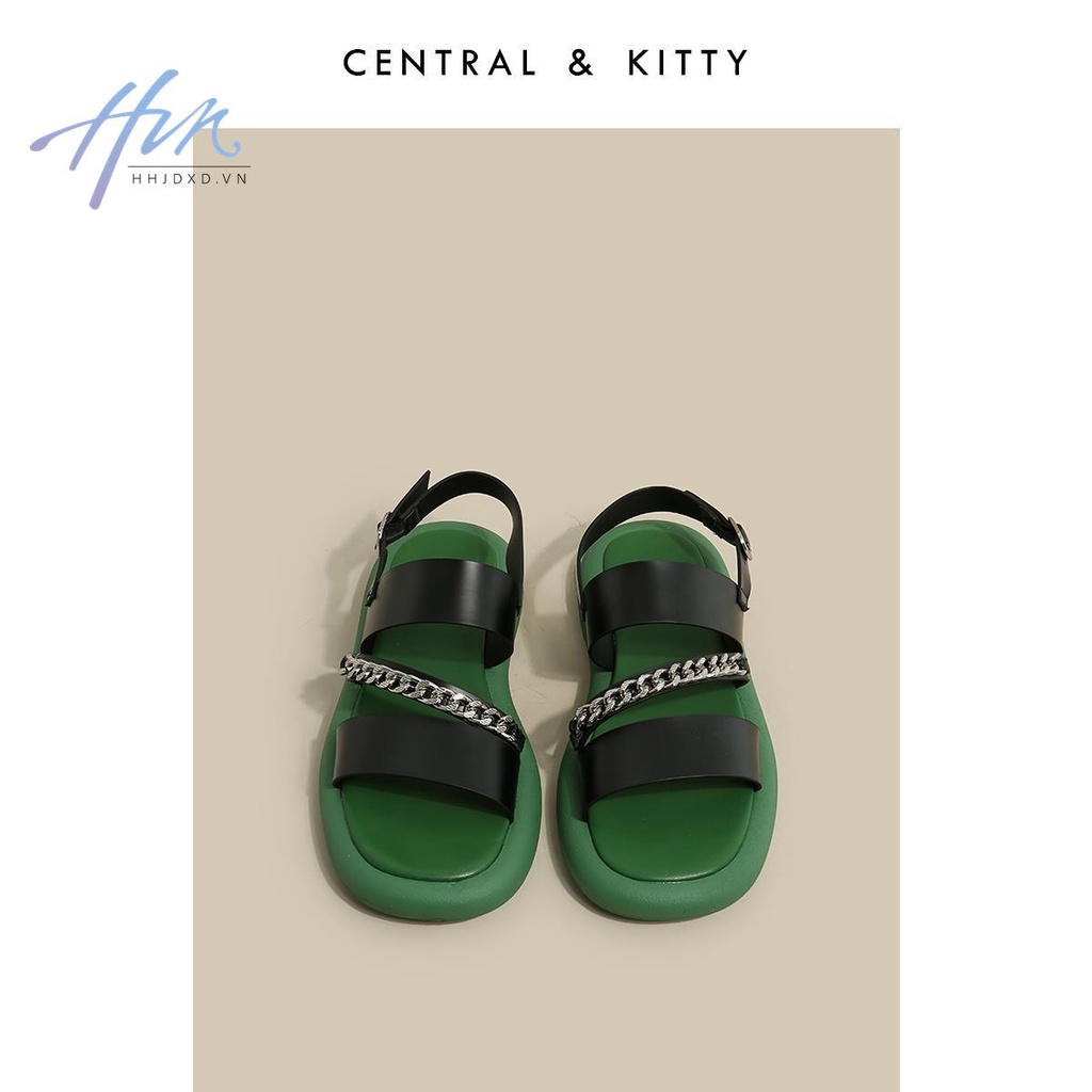 Giày Sandal Đế Bằng Hở Ngón Thời Trang Dành Cho Nữ