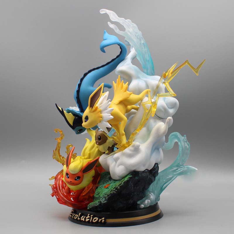 Mô hình Pokemon Eevui  Evolution 4 cấp độ tiến hóa  hàng mới ra