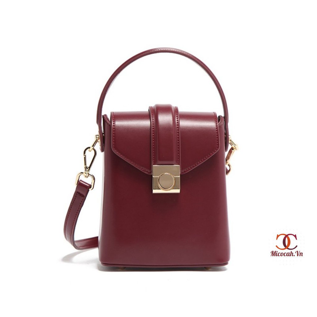 Túi Xách Nữ FREESHIP Túi Đeo Chéo Nữ Thời Trang MICOCAH Chính Hãng Phong Cách Vintage Thời Trang MC18-NSE497