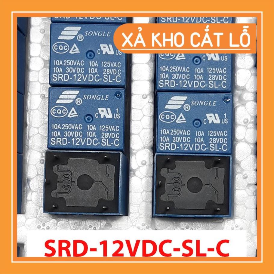 truong_buu3289 Relay (role) 3V / 5V / 12V / 24V - 5 chân Songle - SRD-05VDC-SL-C / SRD-12VDC-SL-C / SRD-24VDC-SL-C