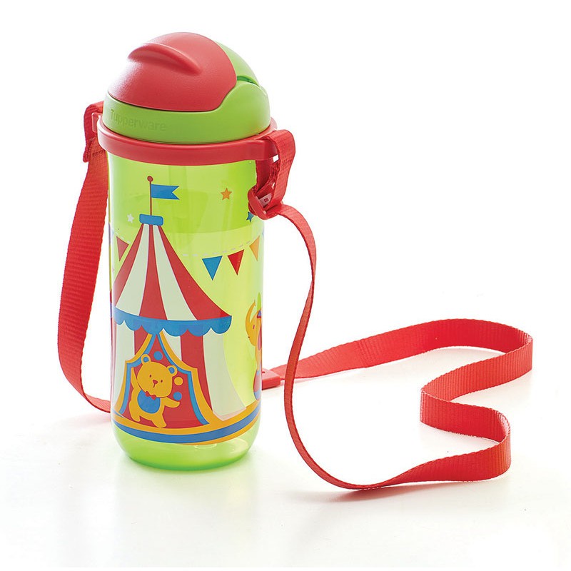 Bình nước có ống hút  Tupperware Kiddos Tumbler Circus 500ml