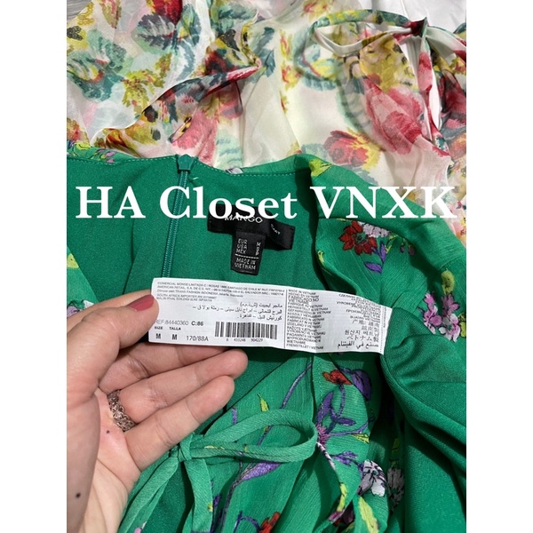 MNG-Đầm Voan Hoa Bèo Dư Xịn