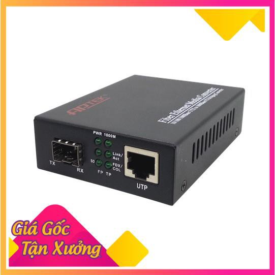 BỘ CHUYỂN ĐỔI QUANG ĐIỆN MEDIA CONVERTER GIGABIT APTEK AP110-20S