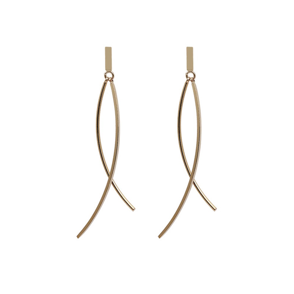 Bông Tai Dáng Dài Phong Cách Hàn Quốc s925 silver needle