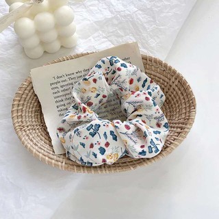 Scrunches hoa nhí phong cách Pháp phối màu tươi sáng