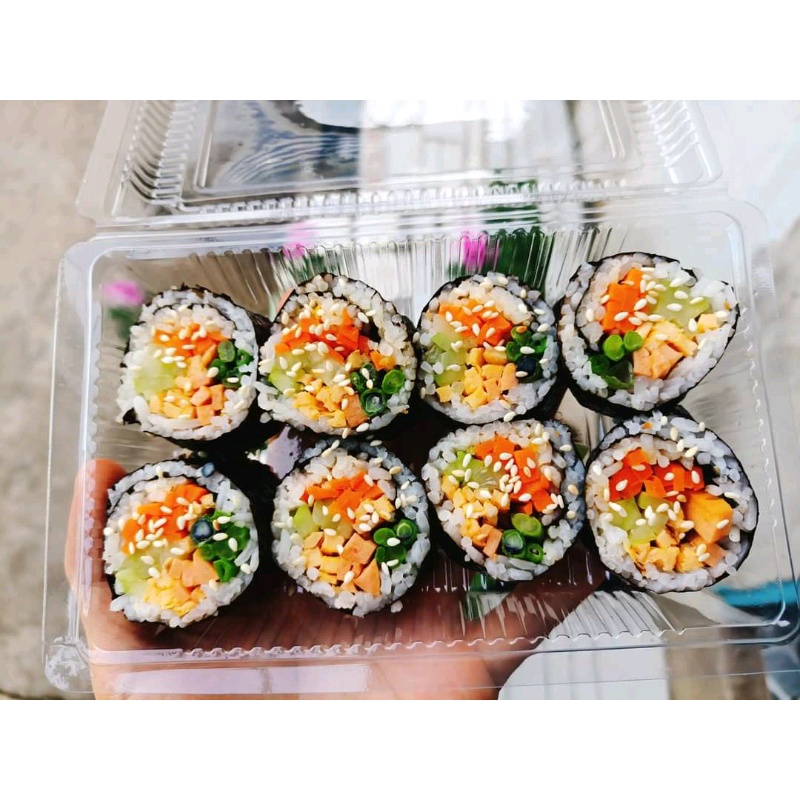 Hộp nhựa đinh hình đựng thực phẩm  H55 h50 h25 h30 h04 h52B lốc 20 hộp - Bếp xanh thiên bình