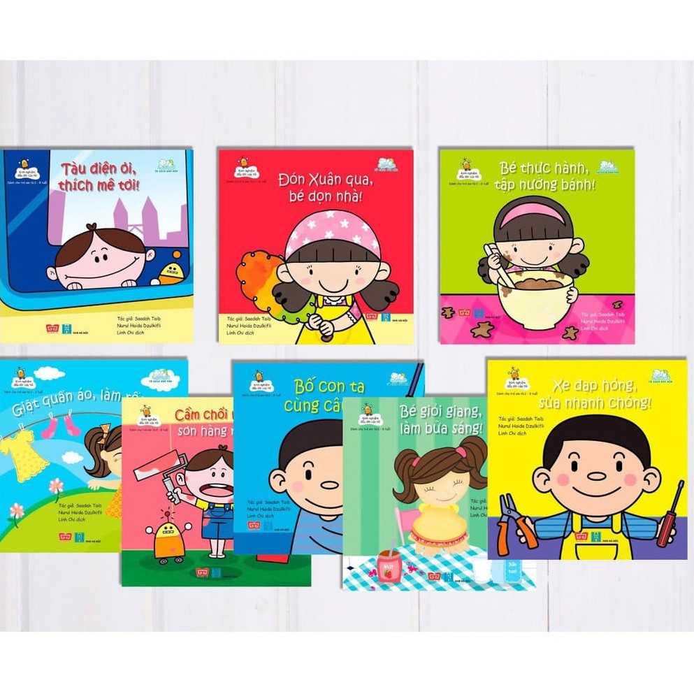 SÁCH - Combo Kinh nghiệm đầu đời của tôi ( 8 TẬP )