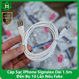 Cáp Sạc iPhone Signalex Dài 1.5m Xuất UK