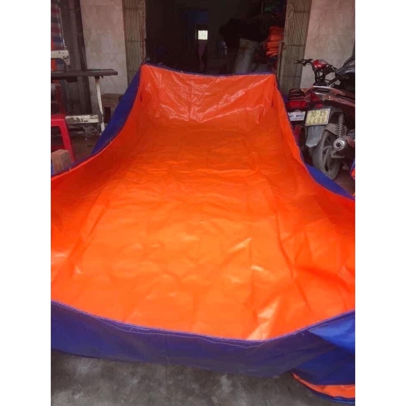 Bể bắt nuôi cá gia công bằng bạt ép nhiệt 2 lớp cao cấp bảo hành 6 tháng - ĐỒ CÂU PHÍA BẮC - S27