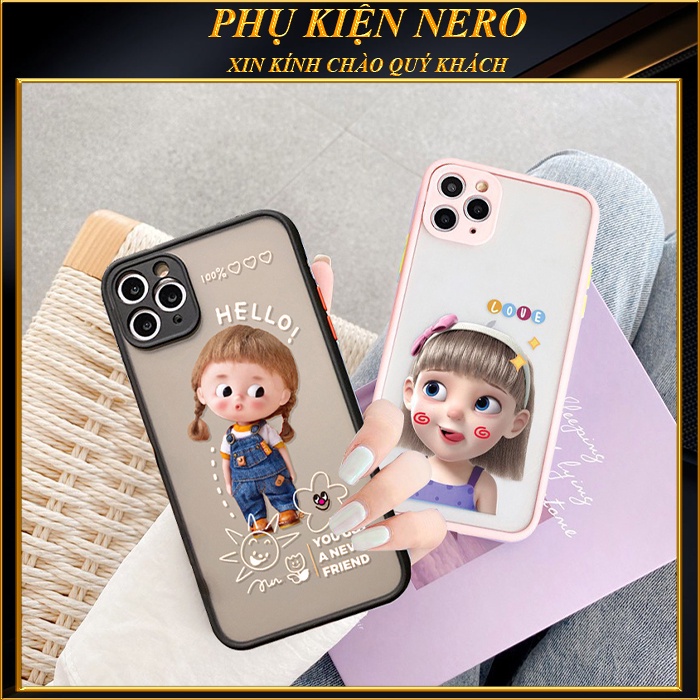 Ốp Lưng iPhone Basic Camera Lưng Nhám in hình Baby Girl 6/6plus/6s/6splus/7/7plus/8/8plus/x/xs/xsmax/11/12/13/promax