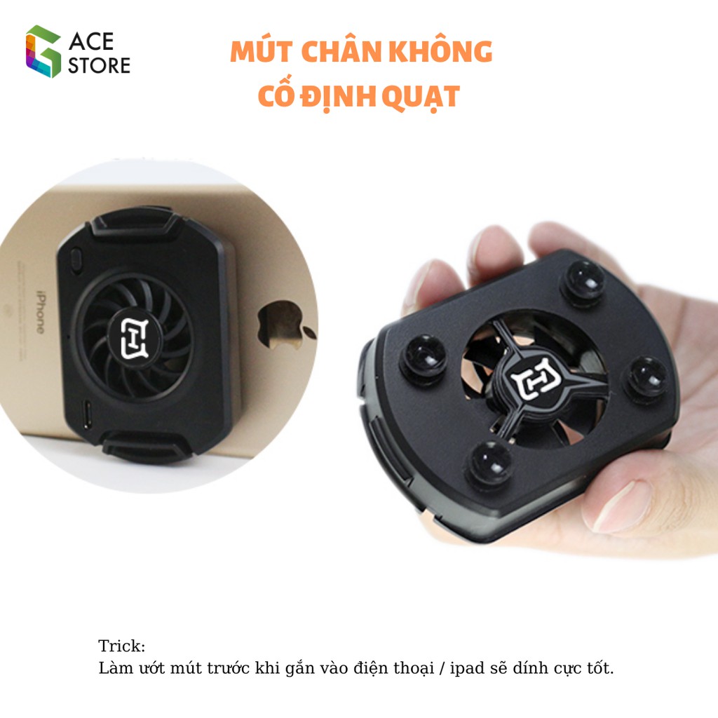 Handjoy Ice Star Fan | Quạt tản nhiệt dành cho điện thoại và máy tính bảng