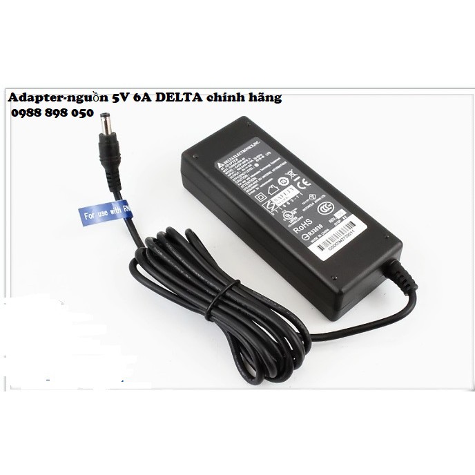 ADAPTER-NGUỒN 5V 6A DELTA CHÍNH HÃNG