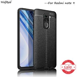 Ốp điện thoại cao su dẻo chống sốc bảo vệ cho Xiaomi Redmi Note 9