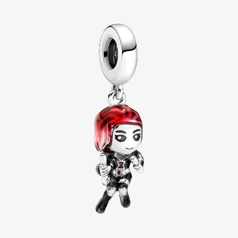 PANDORA Vòng Đeo Tay Gắn Mặt Biểu Tượng Siêu Anh Hùng Phong Cách Marvel