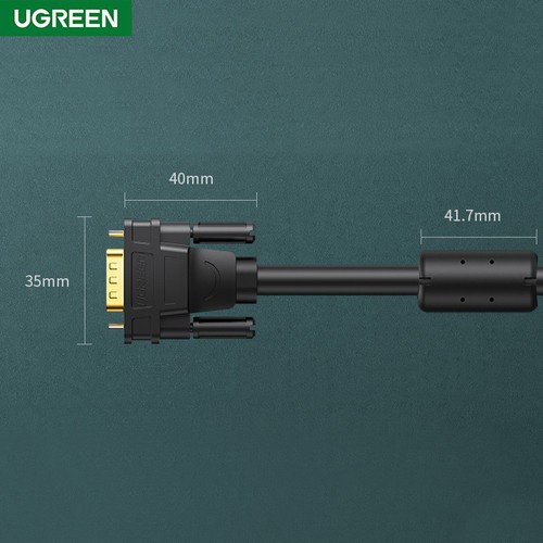 Cáp VGA Cao Cấp Chống Nhiễu Ugreen 11630 11646 11631 11632 (Dài 1,5m - 5m) - Hàng Chính Hãng