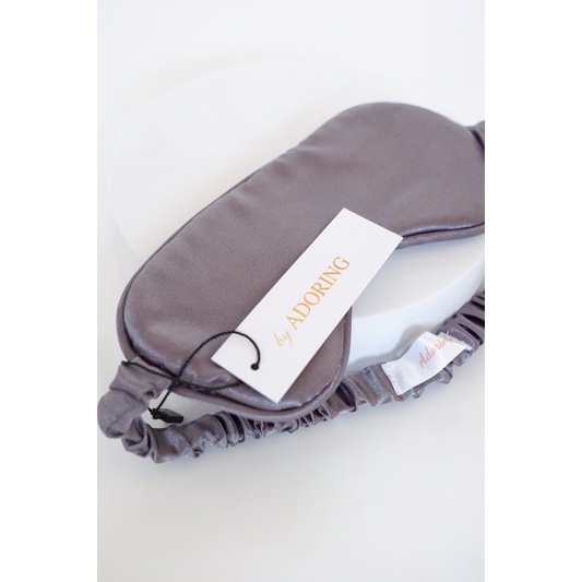 (SLEEP EYE MASK) Băng đô- Bịt mắt- Che mắt ngủ ngủ bằng Lụa Satin bóng mịn có thun co giãn