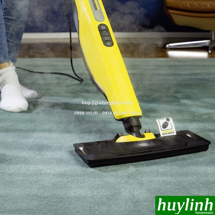 [Mã ELHAMS5 giảm 6% đơn 300K] Máy vệ sinh làm sạch bằng hơi nước Karcher SC3 Upright Easyfix - Made in Đức