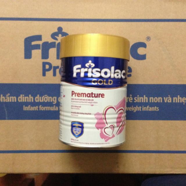 Sữa bột Frisolac gold Premature dành cho trẻ sanh non và nhẹ cân 400g