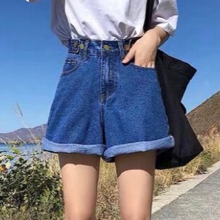 Quần Short cạp cao sắn gấu_c3