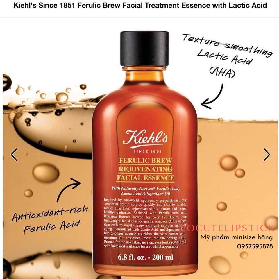 Nước thần KIIEHLS Ferulic Brew Rejuvenating Facial Essence 40ml Chống Oxy Hóa
