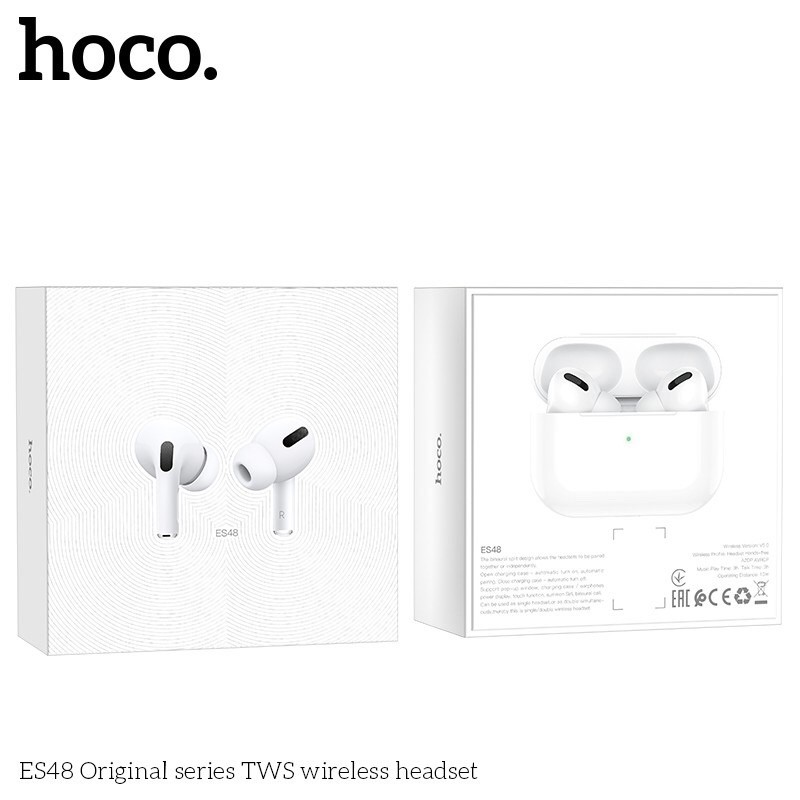 Tai nghe bluetooth Hoco Es48 kiểu dáng Airpods Pro chính hãng hoco