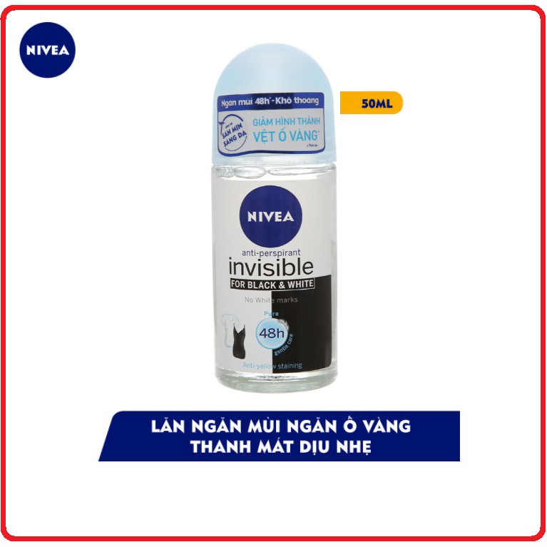 Lăn Ngăn Mùi NIVEA Dành Cho Nữ Chai (50ml)